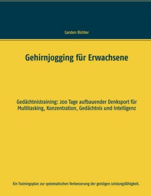 Gehirnjogging für Erwachsene