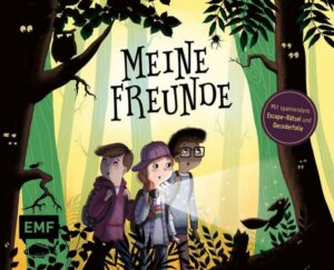 Meine Freunde – Das Freundebuch mit schaurig-spannendem Escape-Rätsel