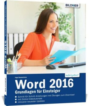 Word 2016 - Grundlagen für Einsteiger