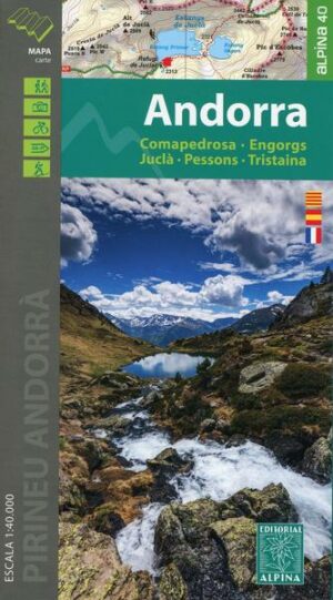 Andorra 1 : 40 000  2021/2022