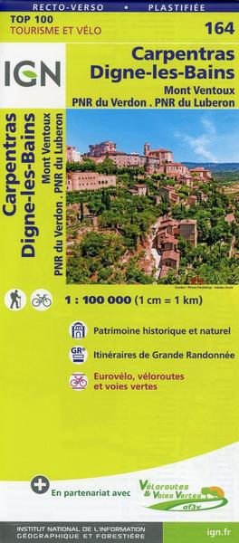 Carpentras Dignes-les-Bains 1:100 000
