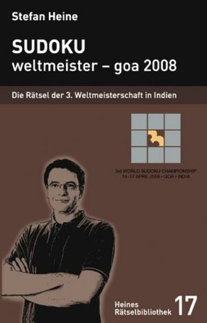 Sudoku - weltmeister – goa 2008