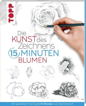 Die Kunst des Zeichnens 15 Minuten - Blumen