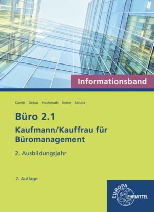 Büro 2.1 - Informationsband - 2. Ausbildungsjahr