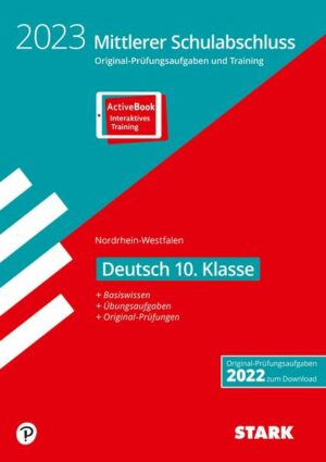 STARK Original-Prüfungen und Training - Mittlerer Schulabschluss 2023 - Deutsch - NRW