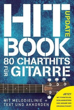 Hitbook Update- 80 Charthits für Gitarre