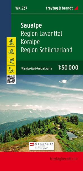 Saualpe - Lavanttal - Koralpe - Region Schilcherheimat 1 : 50 000. WK 237