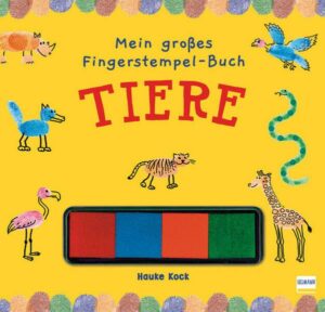 Mein großes Fingerstempel-Buch - Tiere
