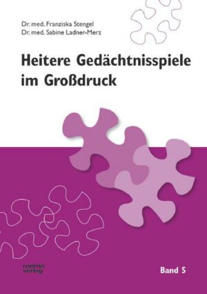 Heitere Gedächtnisspiele im Grossdruck / Heitere Gedächtnisspiele im Großdruck