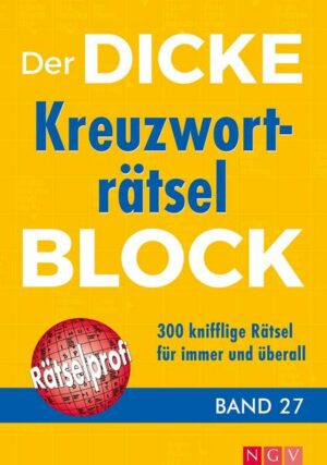 Der dicke Kreuzworträtsel-Block Band 27
