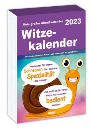 Abreißkalender Witze 2023