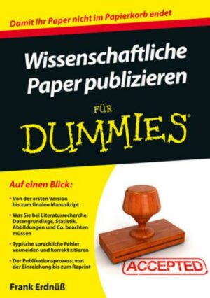 Wissenschaftliche Paper publizieren für Dummies