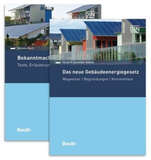 Gebäudeenergiegesetz (GEG) und Bekanntmachungen zum GEG