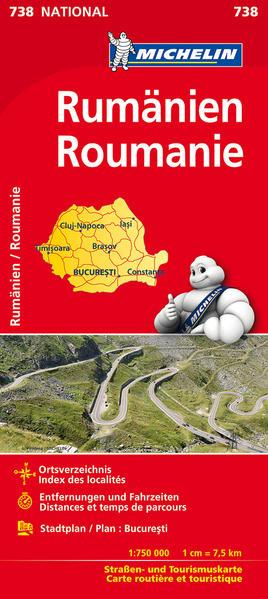 Michelin Rumänien  1:750.000