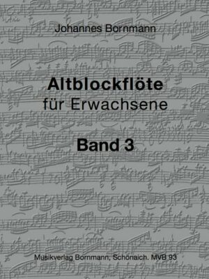 Altblockflöte für Erwachsene - Band 3