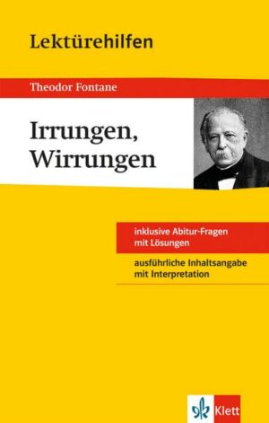 Klett Lektürehilfen Theodor Fontane