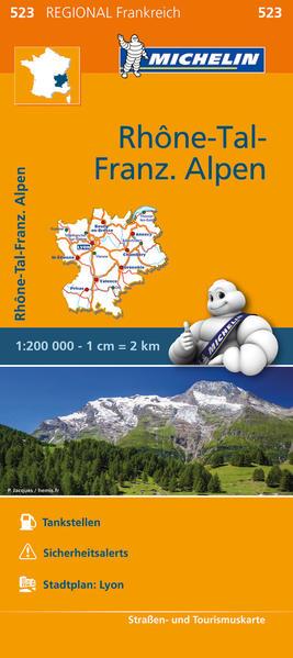 Michelin Rhonetal - Französische Alpen