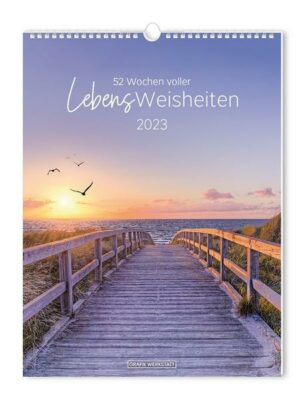 Wochenkalender 2023 'LebensWeisheiten'