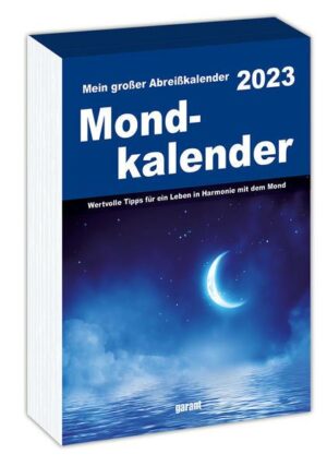 Abreißkalender Mond 2023