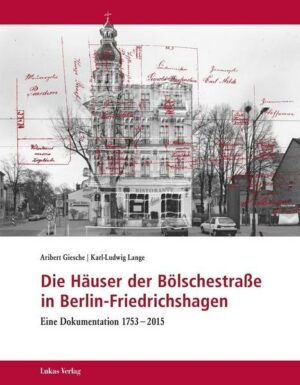 Die Häuser der Bölschestraße in Berlin-Friedrichshagen