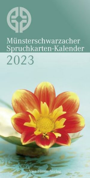 Münsterschwarzacher Spruchkarten-Kalender 2023