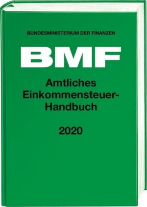 Amtliches Einkommensteuer-Handbuch 2020