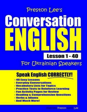 Preston Lee's Conversation English For Ukrainian Speakers Lesson 1 - 40