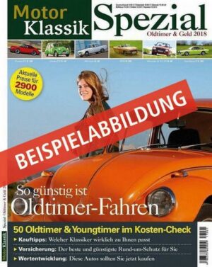 Motor Klassik Spezial - Oldtimer & Geld