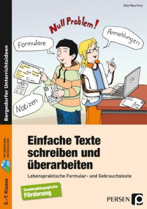 Einfache Texte schreiben und überarbeiten