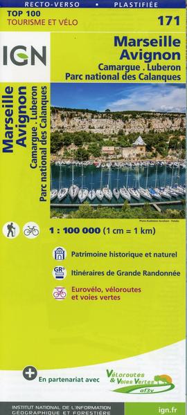 IGN 1 : 100 000 Marseille Avignon