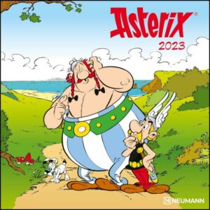 Asterix 2023 - Wand-Kalender - Broschüren-Kalender - 30x30 - 30x60 geöffnet - Cartoon