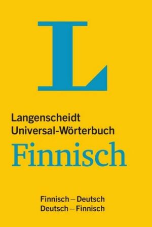 Langenscheidt Universal-Wörterbuch Finnisch - mit Kurzgrammatik des Finnischen