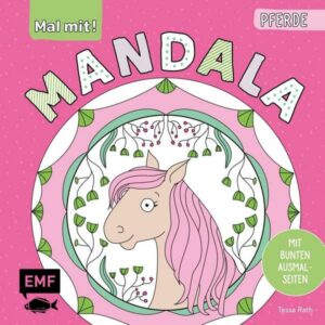 Mal mit! Mandala – Pferde