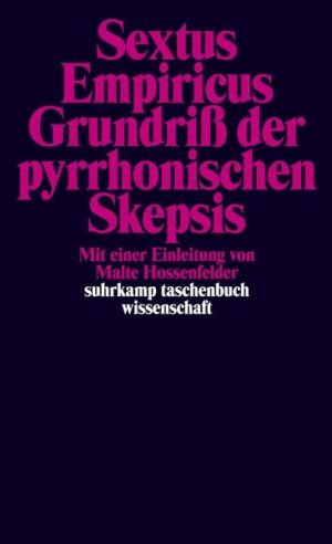 Grundriß der pyrrhonischen Skepsis