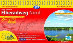 ADFC-Radreiseführer Elberadweg Nord 1:75.000