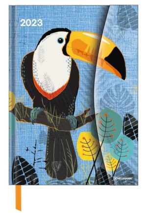 Birds 2023 - Diary - Buchkalender - Taschenkalender - 16x22