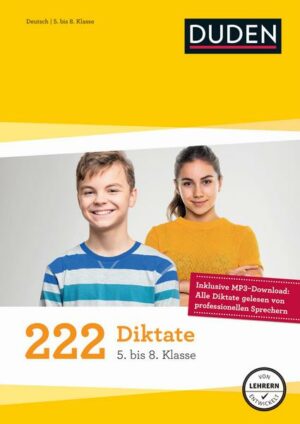 222 Diktate - 5. bis 8. Klasse