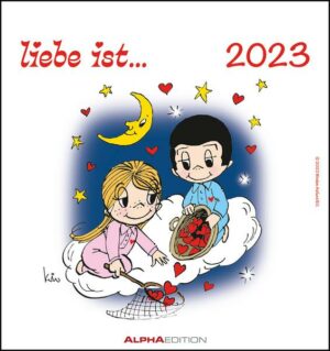 Liebe ist... 2023 - Postkarten-Kalender - Kalender-mit-Postkarten - zum-raustrennen - 16x17