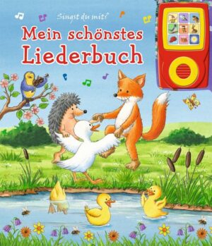 Mein schönstes Liederbuch - Pappbilderbuch und abnehmbarer Musikspieler - Liederbuch mit 15 beliebten Kinderliedern