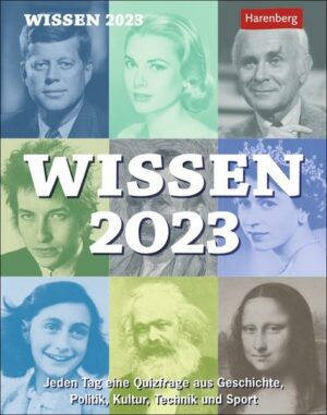 Wissen Tagesabreißkalender 2023