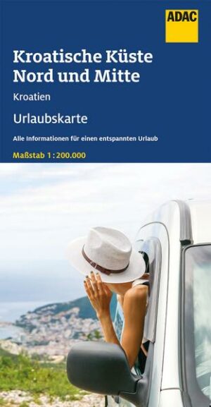 ADAC Urlaubskarte HR Kroatische Küste