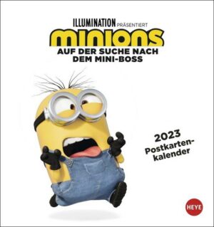 Minions Postkartenkalender 2023