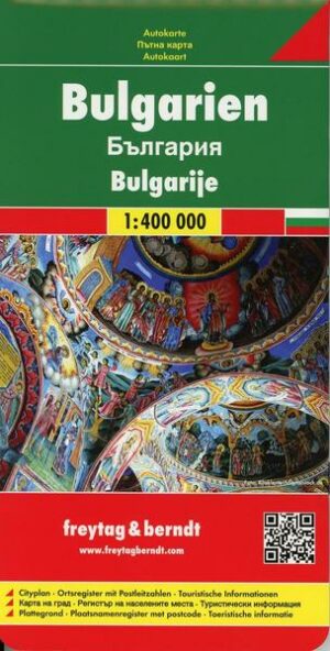Bulgarien 1 : 400 000. Autokarte
