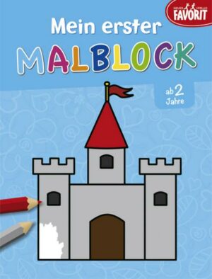 Mein erster Malblock – blau