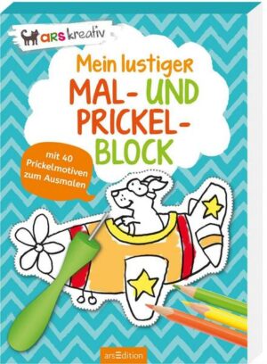 Mein lustiger Mal- und Prickelblock
