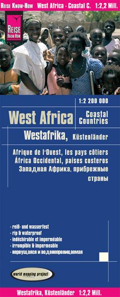 Reise Know-How Landkarte Westafrika