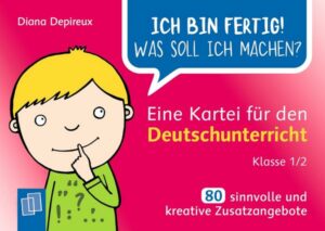 Eine Kartei für den Deutschunterricht – Klasse 1/2