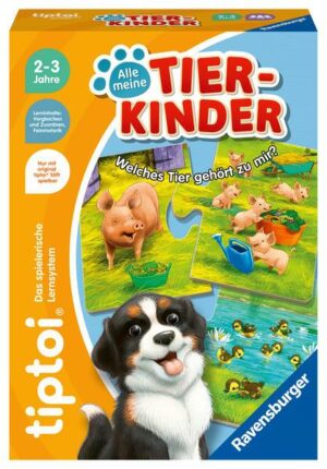 Ravensburger tiptoi 00108 - Alle meine Tierkinder