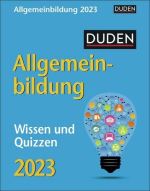 Duden Allgemeinbildung Tagesabreißkalender 2023