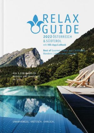 RELAX Guide 2022 Österreich & Südtirol